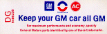Keep Your GM Vehicle All GM Air Cleaner Decal